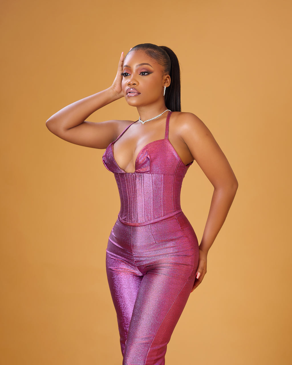 Violet Luxe set TOP